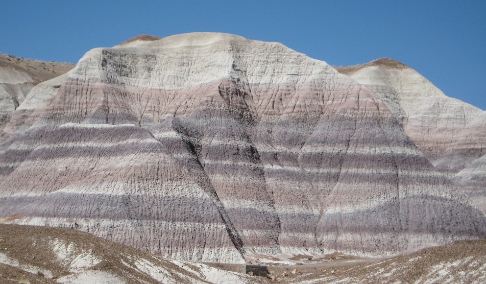 Sedimentary-clay-mountain